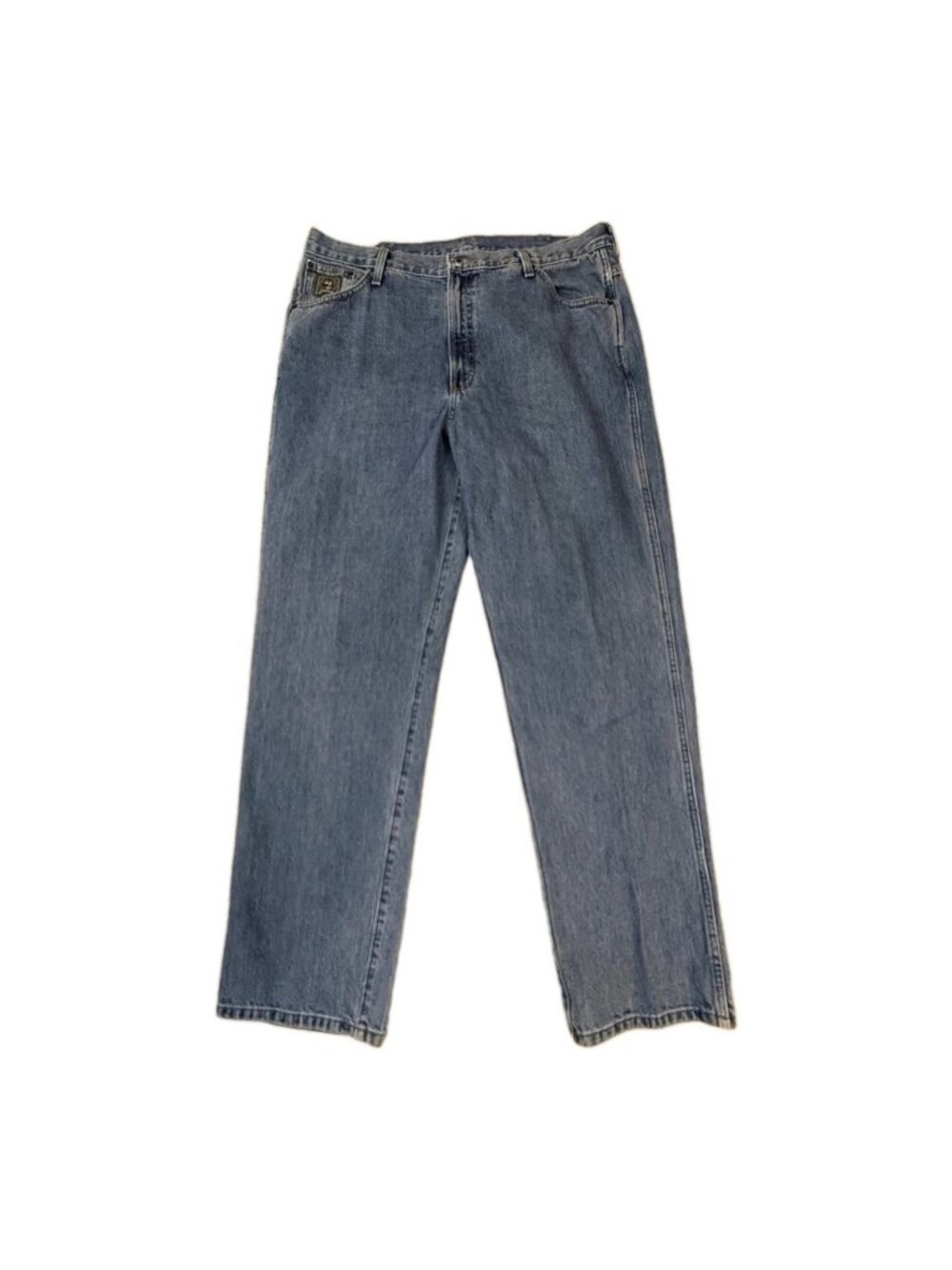 Cinch Mens Green Label Relaxed Fit Jeans Blue Medium Wash 40x38 MB90530001